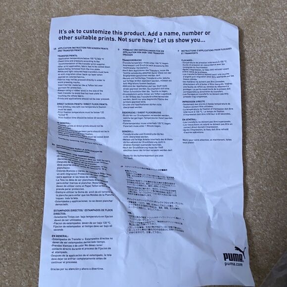 Puma Purple Girls Shirt/Shorts Set Size L NWT - Picture 11 of 12